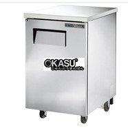 Bàn lạnh thanh thép không gỉ cửa xoay chắc chắn TRUE TBB-1-S-HC