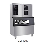 Máy làm đá viên hình lưỡi liềm Hisakage JM-1700
