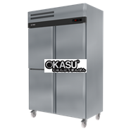 Tủ mát đứng inox 4 cửa Sanden SRR3-1327-AR
