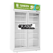 Tủ mát 2 cánh kính Sanden Intercool SPM-1200C