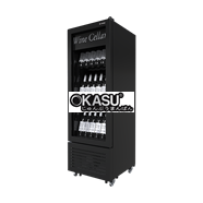 Tủ giữ lạnh rượu vang 1 cánh kính Sanden SVN-0255