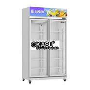 Tủ mát 2 cánh kính Sanden Intercool YPC-1100