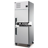 Tủ Đông 2 Cánh Inox Fuji Air FF25-2S 