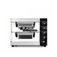 Lò nướng Pizza 2 tầng dùng điện Hongling PZD-4040-02