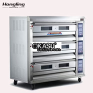 Lò nướng 3 tầng 9 khay dùng điện Hongling XYF-3HPL-N