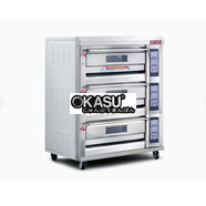 Lò nướng 3 tầng 6 khay dùng gas Hongling HLY-306DB