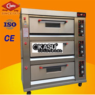 Lò nướng 3 tầng 9 khay dùng gas Hongling HLY-309E