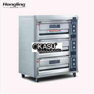 Lò nướng 3 tầng 6 khay dùng điện Hongling XYF-3HP