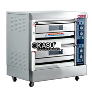 Lò nướng 2 tầng 4 khay dùng điện Hongling XYF-2HP