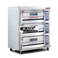 Lò nướng 3 tầng 6 khay dùng điện Hongling XYF-3HP-N