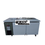 Bàn mát Salad 2 cánh 1,5m TurboGold TG-15SUC-6P