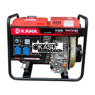 Máy Phát Điện Chạy Dầu 3Kw Kama KDE3500E