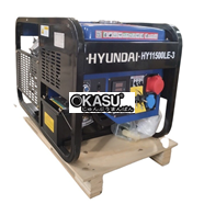 Máy Phát Điện Chạy Xăng 12Kva Hyundai HY11500LE-3