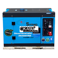 Máy Phát Điện Chạy Dầu 7Kw Shinko SK8800TNS 3Pha