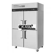 Tủ đông mát đứng 4 cánh inox Turbo Air KRF45-4H