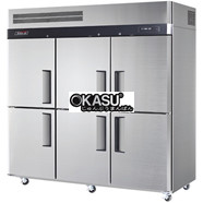 Tủ đông 6 cánh inox Turbo Air KF65-6