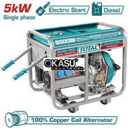 Máy Phát Điện 5Kw Chạy Dầu Total TP450001