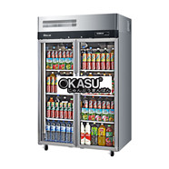 Tủ đông 2 cánh kính Turbo Air KF45-2G