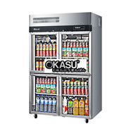 Tủ đông 4 cánh kính Turbo Air KF45-4G