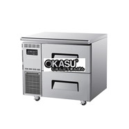 Bàn đông 2 ngăn kéo Turbo Air KUF9-2D-2