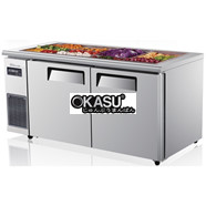 Bàn salad 2 cánh inox Turbo Air KSR15-2 1M5