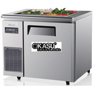 Bàn salad 1 cánh inox Turbo Air KSR9-1 0.9M