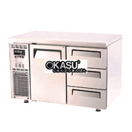 Bàn đông 1 cửa 3 ngăn kéo Turbo Air KUF12-3D-3