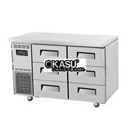 Bàn đông 6 ngăn kéo Turbo Air KUF12-3D-6