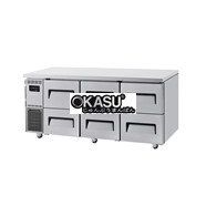 Bàn mát 6 ngăn kéo Turbo Air KUR18-2D-6