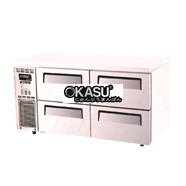 Bàn đông 4 ngăn kéo Turbo Air KUF15-2D-4