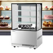 Tủ trưng bày bánh kính vuông Turbo Air TBP1500-3