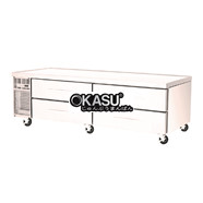 Bàn đông 4 ngăn kéo Turbo Air PRCBE-84F-N