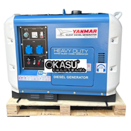 Máy phát điện 5Kw chạy dầu Yanmar YM7500DGS