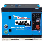 Máy Phát Điện Chạy Dầu 6Kw Yanmar YDM7800E 3 Pha