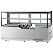 Tủ trưng bày bánh kính vuông Turbo Air TBP2400-1