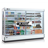 Tủ mát trưng bày nhiều ngăn cửa trượt OPO SMM5D2