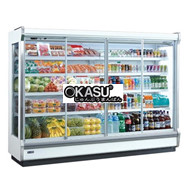 Tủ mát trưng bày nhiều ngăn cửa trượt OPO SMC4D2