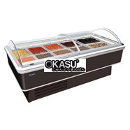 Tủ mát trưng bày tự phục vụ cửa trượt OPO E0M1-XP