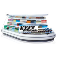 Tủ mát trưng bày thực phẩm nhiều ngăn góc chéo OPO SMS3D2-RT