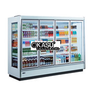 Tủ mát trưng bày siêu thị cánh kính OPO RIMDR