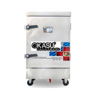 Tủ hấp cơm công nghiệp 8 khay dùng điện