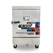 Tủ hấp cơm công nghiệp 6 khay dùng điện