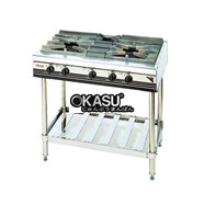 Bếp gas công nghiệp chân cao Rinnai RSB-320L