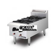 Bếp âu 2 họng dùng gas BERJAYA OB2-17