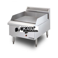 Bếp chiên phẳng 2 họng đốt dùng gas BERJAYA GG2B-17