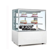 Tủ trưng bày bánh kính vuông Meichu MK-18-S 1M8