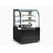 Tủ trưng bày bánh kính cong Meichu GC-08