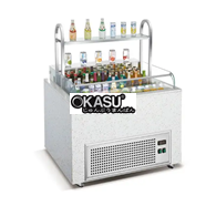 Tủ trưng bày mở Meichu KFS-12-B 1M2