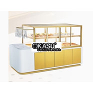 Tủ trưng bày bánh mì kính vuông Meichu MBG-B 