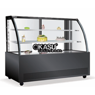 Tủ trưng bày bánh kính cong Meichu SC-18